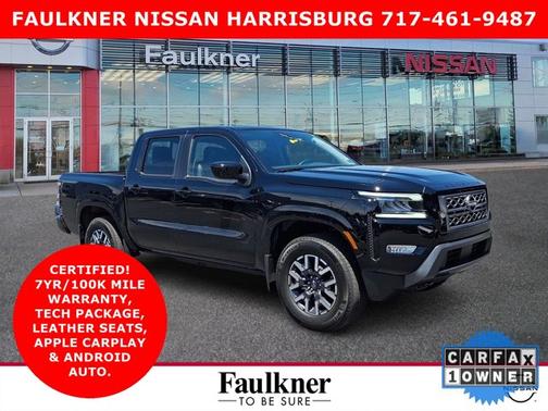 Black 2024 Nissan Frontier SL