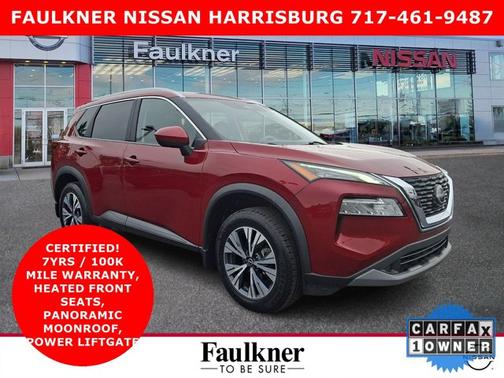 Scarlet Ember 2023 Nissan Rogue SV