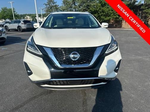 White 2020 Nissan Murano Platinum