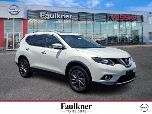 Pearl White 2016 Nissan Rogue SL