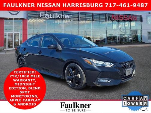 Black 2023 Nissan Sentra SR