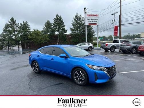 Electric Blue Metallic 2025 Nissan Sentra SV