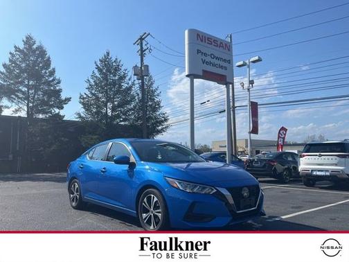 Electric Blue Metallic 2023 Nissan Sentra SV