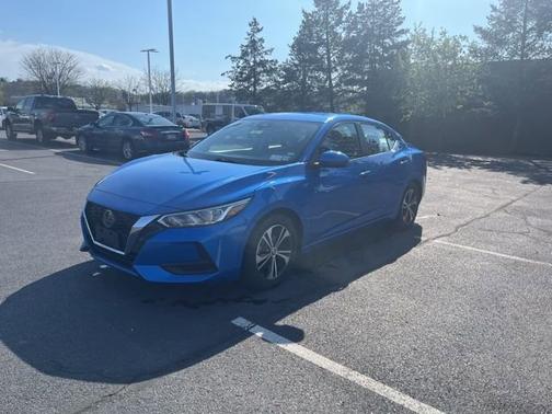Electric Blue Metallic 2023 Nissan Sentra SV