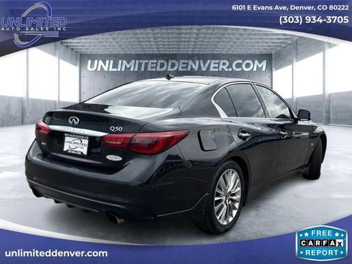 2018 INFINITI Q50 3.0t LUXE