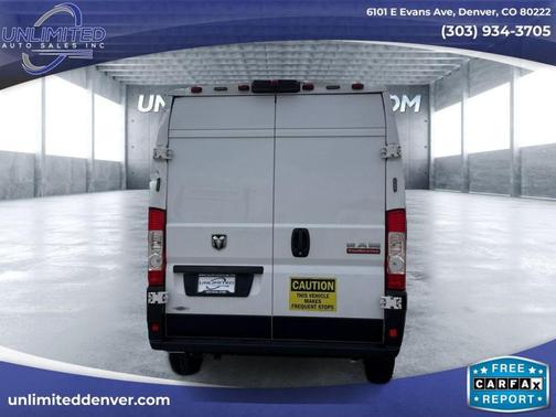 2021 RAM ProMaster 2500 High Roof