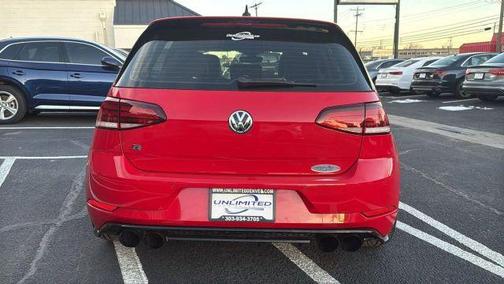 Tornado Red 2018 Volkswagen Golf R 2.0T w/DCC & Navigation
