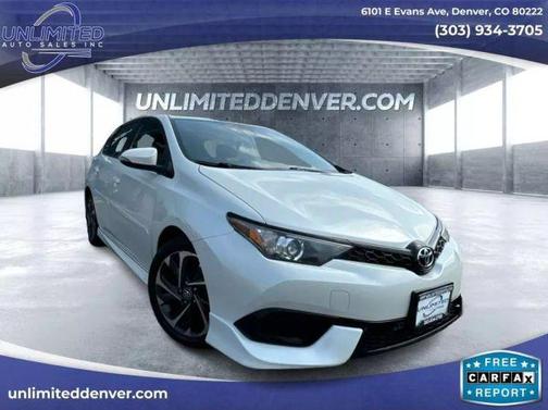2017 Toyota Corolla iM Base