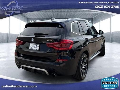 2018 BMW X3 xDrive30i
