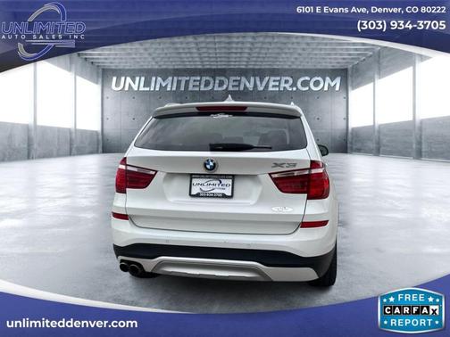 2016 BMW X3 xDrive35i