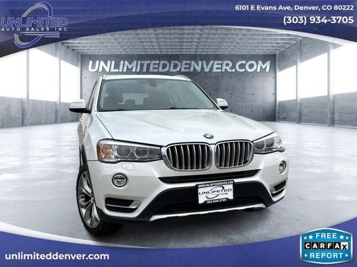 2016 BMW X3 xDrive35i