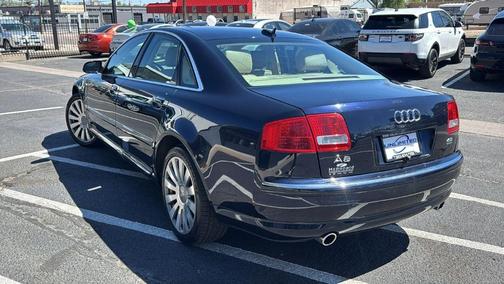 Blue 2005 Audi A8 4.2 quattro