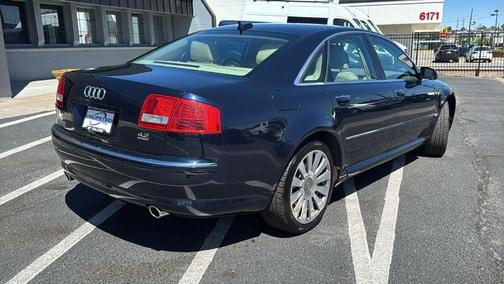 Blue 2005 Audi A8 4.2 quattro