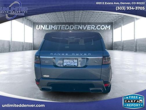 2018 Land Rover Range Rover Sport 3.0L Supercharged HSE