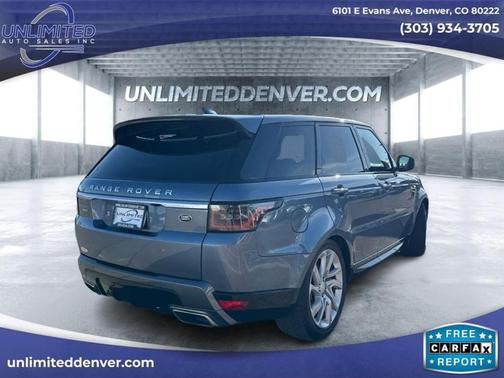 2018 Land Rover Range Rover Sport 3.0L Supercharged HSE