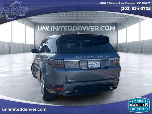 2018 Land Rover Range Rover Sport 3.0L Supercharged HSE