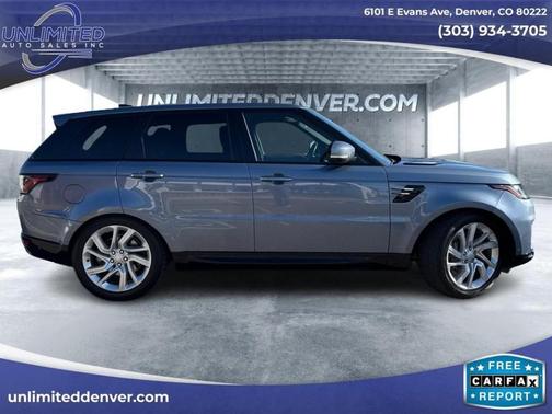 2018 Land Rover Range Rover Sport 3.0L Supercharged HSE