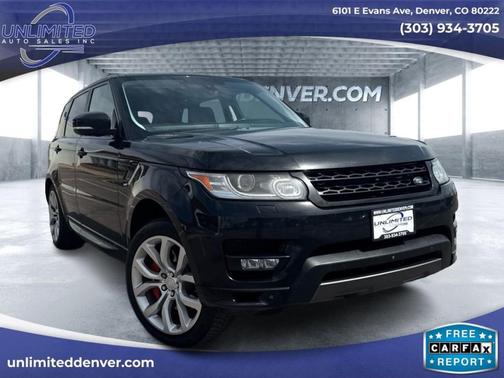 2016 Land Rover Range Rover Sport Supercharged Autobiography