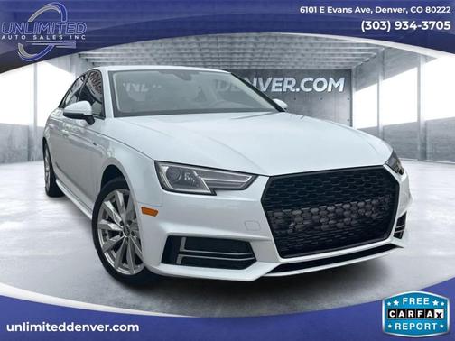 2018 Audi A4 2.0T ultra Premium