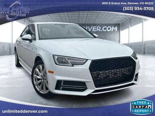 2018 Audi A4 2.0T ultra Premium