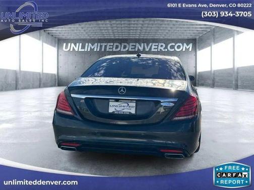 2014 Mercedes-Benz S-Class S 550 4MATIC