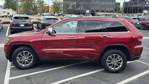 Red 2015 Jeep Grand Cherokee Limited