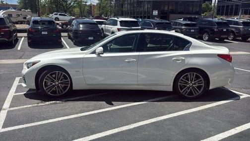 White 2017 INFINITI Q50 2.0T Sport