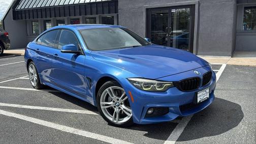 Blue 2018 BMW 430 Gran Coupe i xDrive