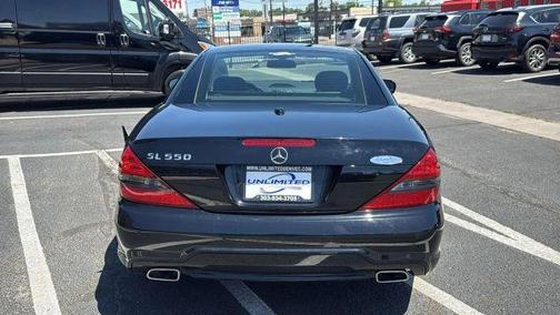 Black 2009 Mercedes-Benz SL-Class SL 550