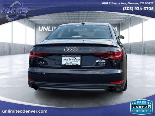 2018 Audi A4 2.0T Premium