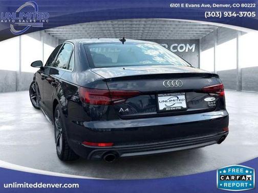 2018 Audi A4 2.0T Premium
