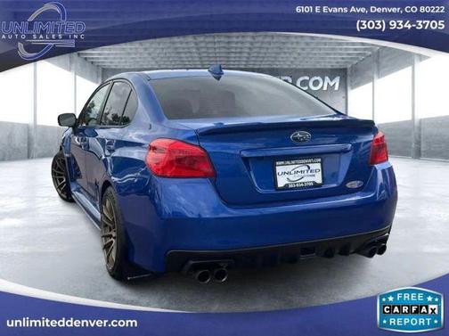 2015 Subaru WRX Limited