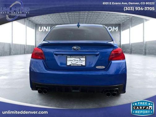 2015 Subaru WRX Limited