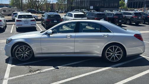 Silver 2018 Mercedes-Benz S-Class S 560 4MATIC