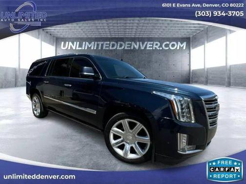 2017 Cadillac Escalade ESV Platinum