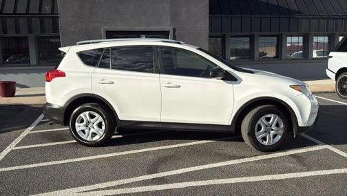 White 2014 Toyota RAV4 LE