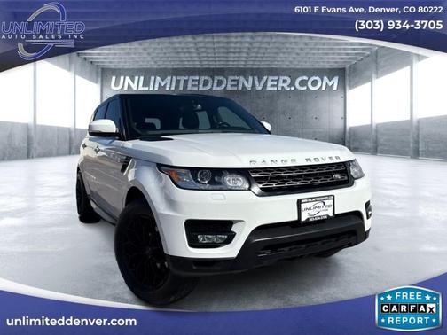 2016 Land Rover Range Rover Sport Supercharged SE