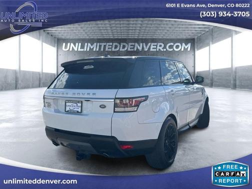 2016 Land Rover Range Rover Sport Supercharged SE