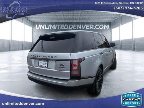 2015 Land Rover Range Rover 5.0L Supercharged
