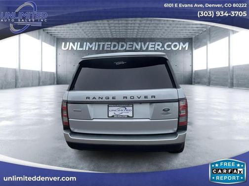 2015 Land Rover Range Rover 5.0L Supercharged
