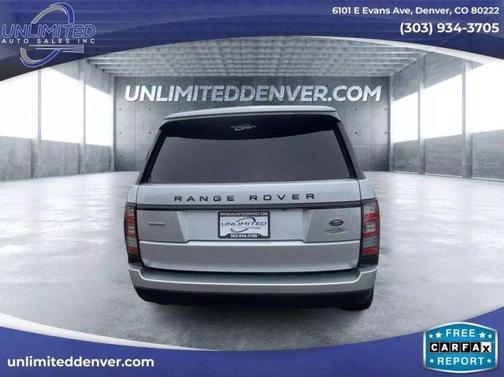 2015 Land Rover Range Rover 5.0L Supercharged