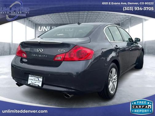 2012 INFINITI G37x Base