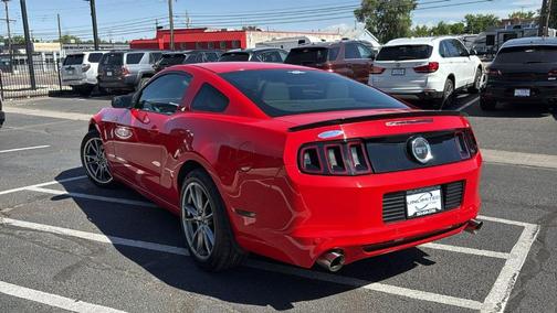 Red 2014 Ford Mustang GT
