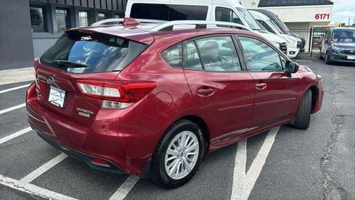 Venetian Red Pearl 2017 Subaru Impreza 2.0i Premium