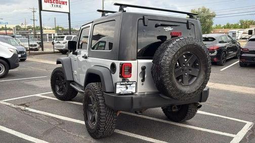Silver 2009 Jeep Wrangler Rubicon