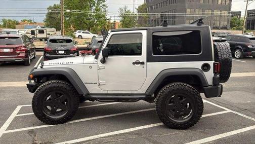 Silver 2009 Jeep Wrangler Rubicon