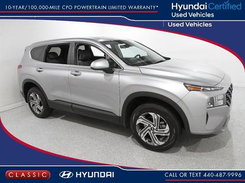 Shimmering Silver 2023 Hyundai SANTA FE SE