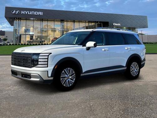 Creamy White Pearl 2026 Hyundai Palisade Hybrid SEL Premium 7P
