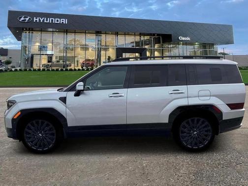 Shimmering Silver 2026 Hyundai SANTA FE Calligraphy