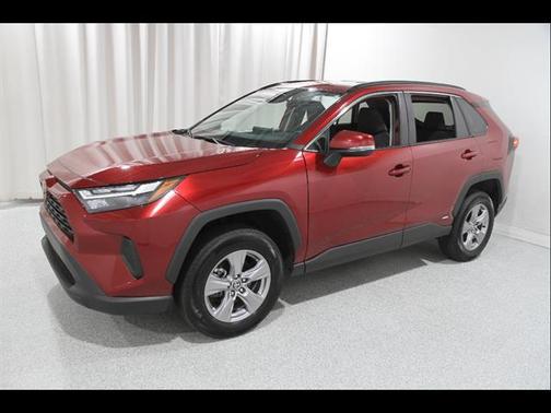 Ruby Flare Pearl 2025 Toyota RAV4 Hybrid XLE